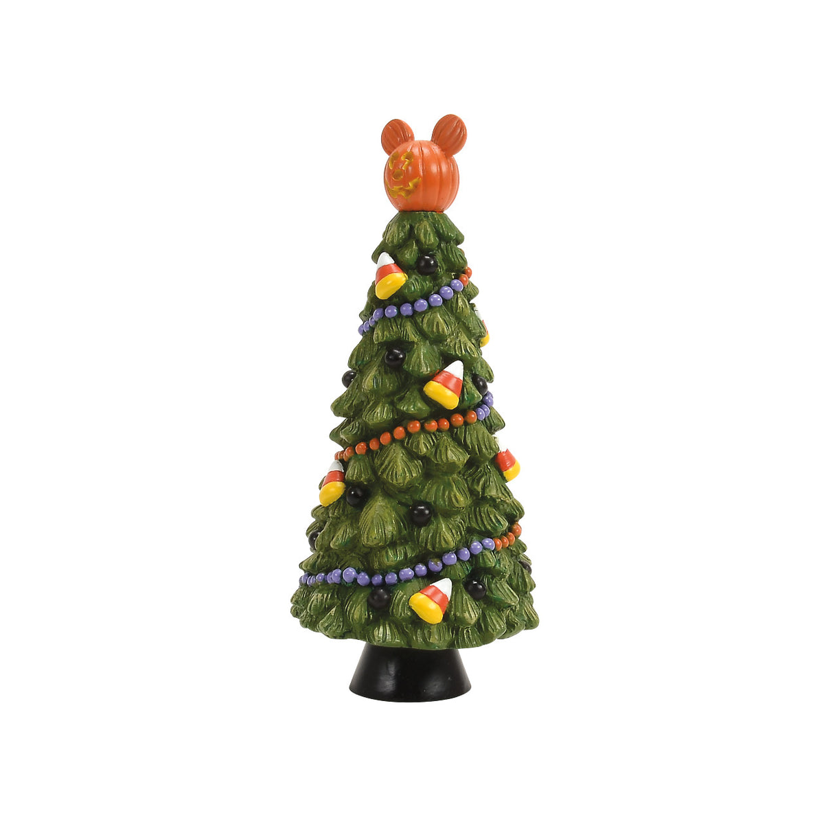 Department 56 Disney Village Halloween Decoration - Pumpkintown Tree - 17cm | Delivery ± 3 weeks