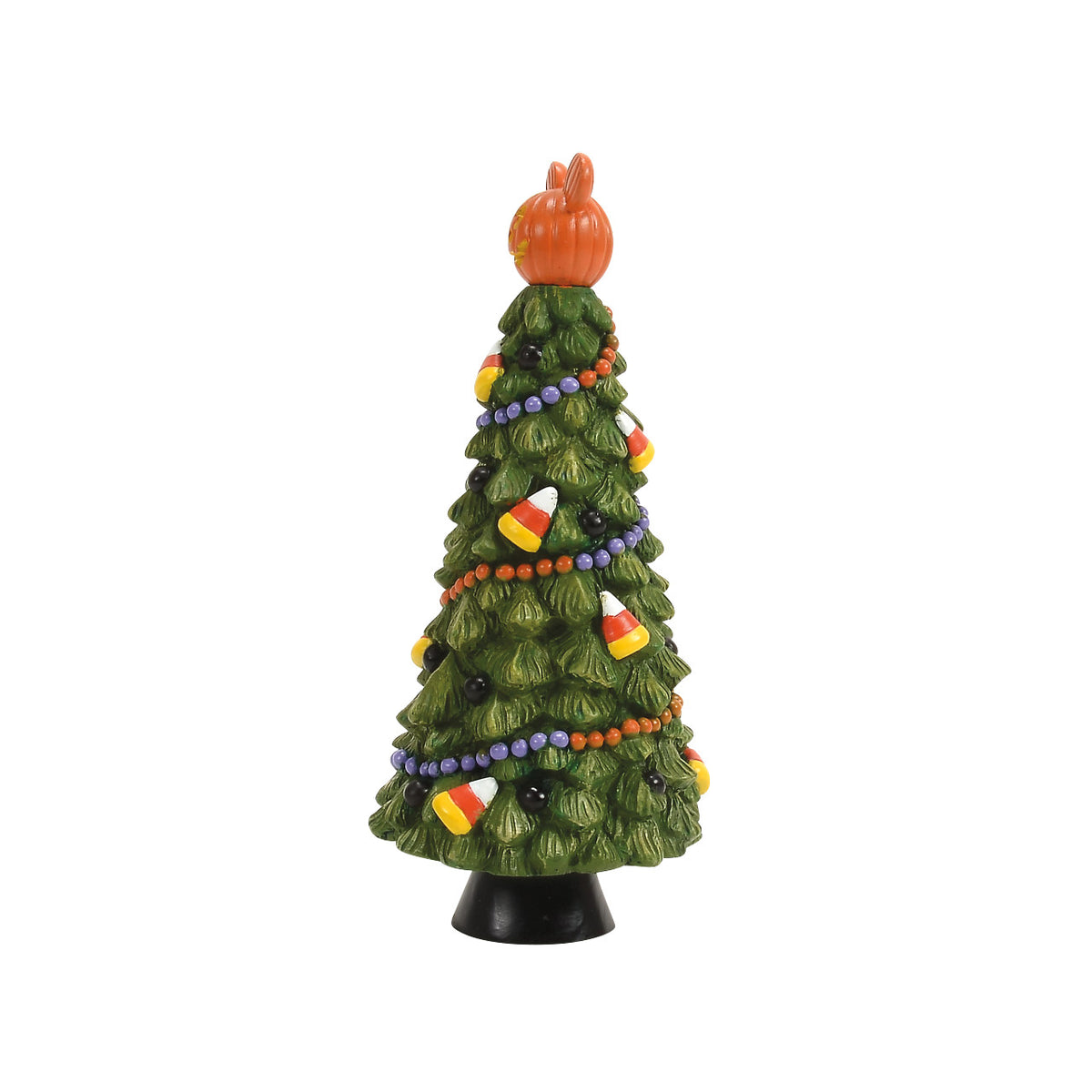 Department 56 Disney Village Halloween Decoration - Pumpkintown Tree - 17cm | Delivery ± 3 weeks