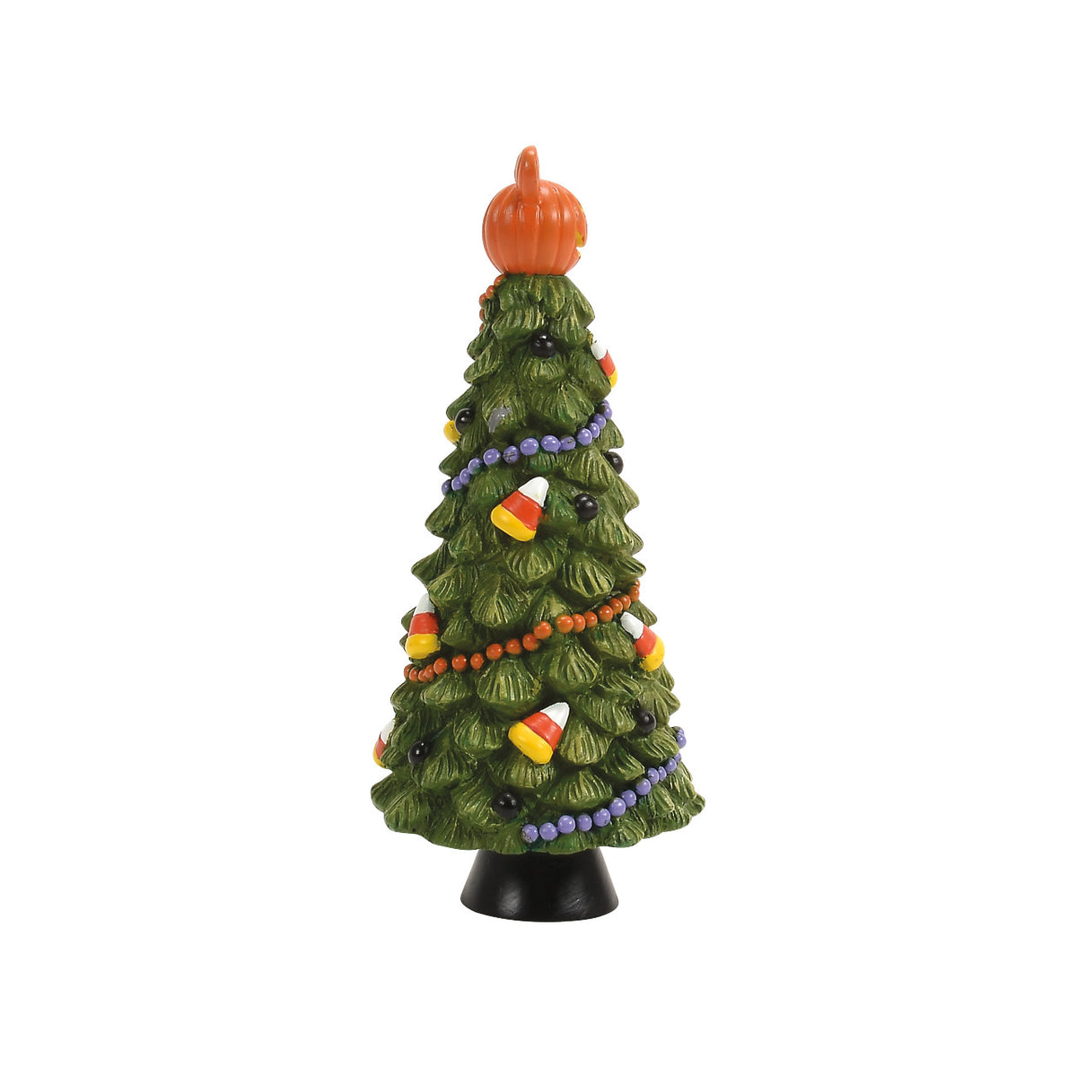 Department 56 Disney Village Halloween Decoration - Pumpkintown Tree - 17cm | Delivery ± 3 weeks