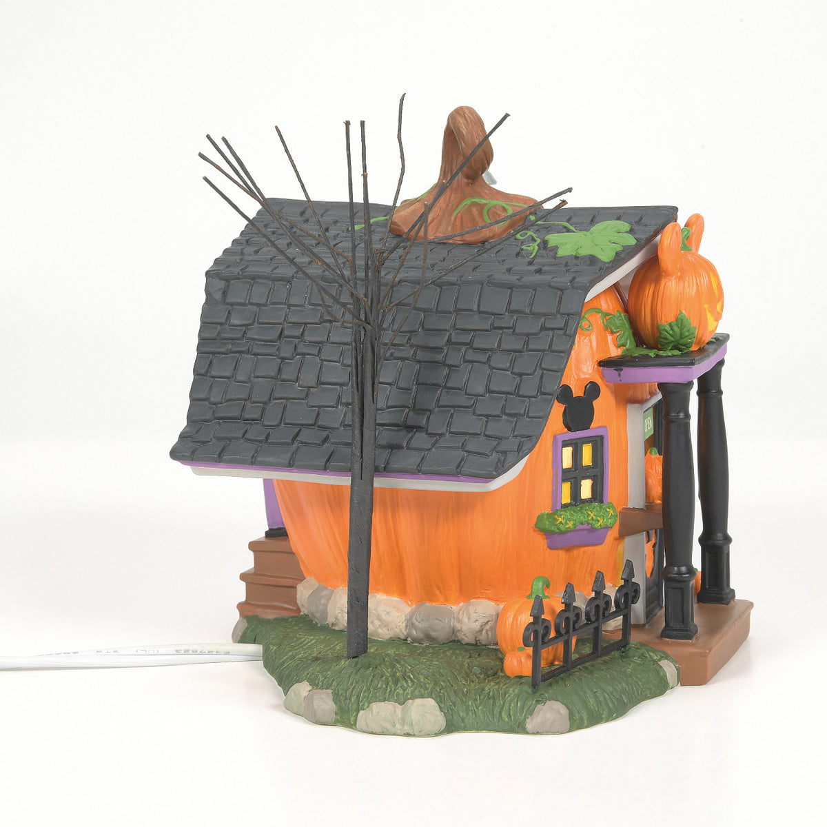 Department 56 Disney Village Halloween House - Pumpkintown Carving Studio - 14cm | Delivery ± 3 weeks