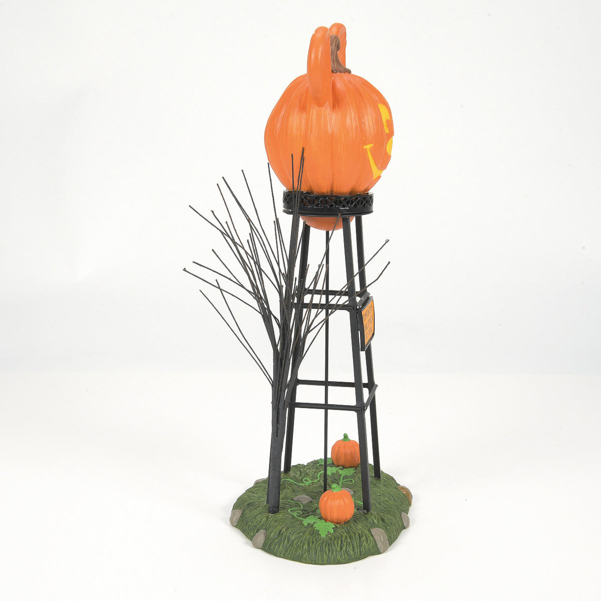 Department 56 Disney Village Halloween Decoration - Pumpkintown Water Tower - 30.5cm | Delivery ± 3 weeks