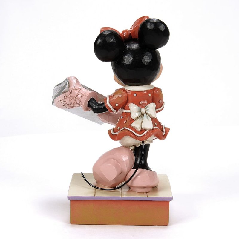 Disney Traditions by Jim Shore Christmas Figurine - Minnie Mouse Gingerbread Cookies - 14cm | Delivery ± 3 weeks