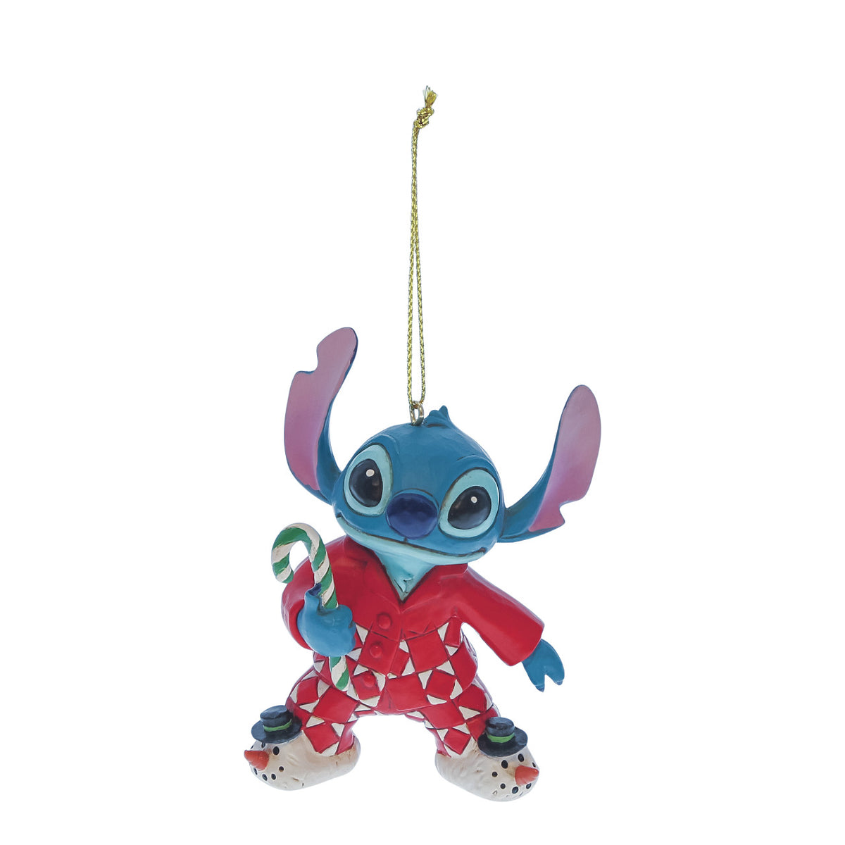 Disney Traditions by Jim Shore Christmas Ornament - Stitch in PJs - 9cm | Delivery ± 3 weeks
