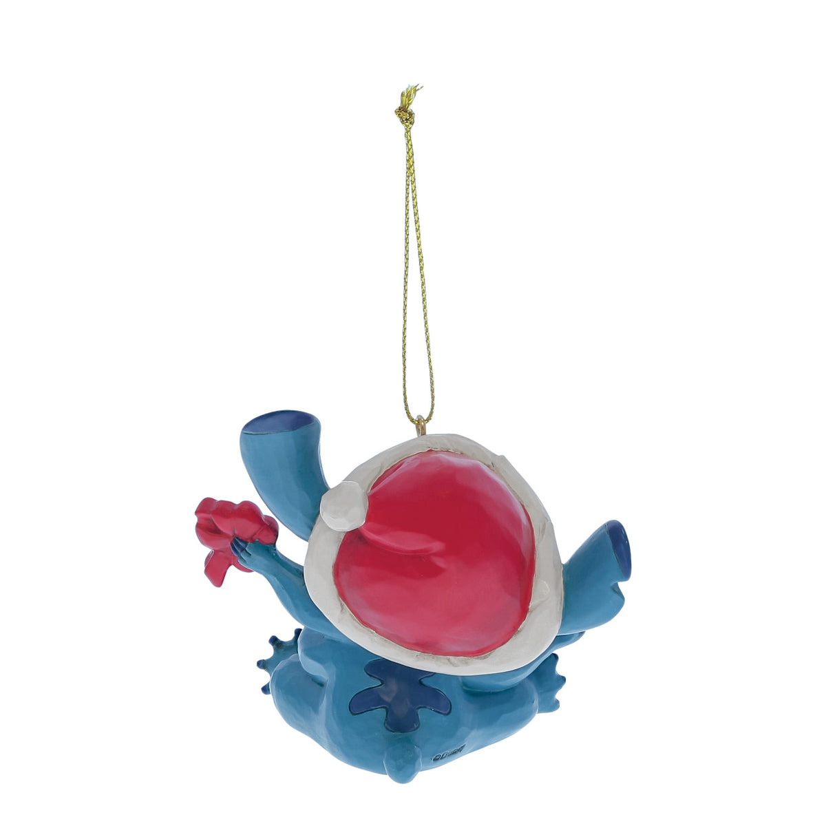 Disney Traditions by Jim Shore Christmas Ornament - Stitch Unwrapping Gift - 7.5cm | Delivery ± 3 weeks