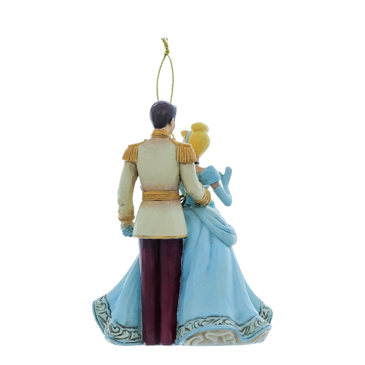 Disney Traditions by Jim Shore Christmas Ornament - Cinderella & Prince Charming - 10cm | Delivery ± 3 weeks