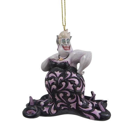 Disney Traditions by Jim Shore Christmas Ornament - Ursula from The Little Mermaid - 8cm