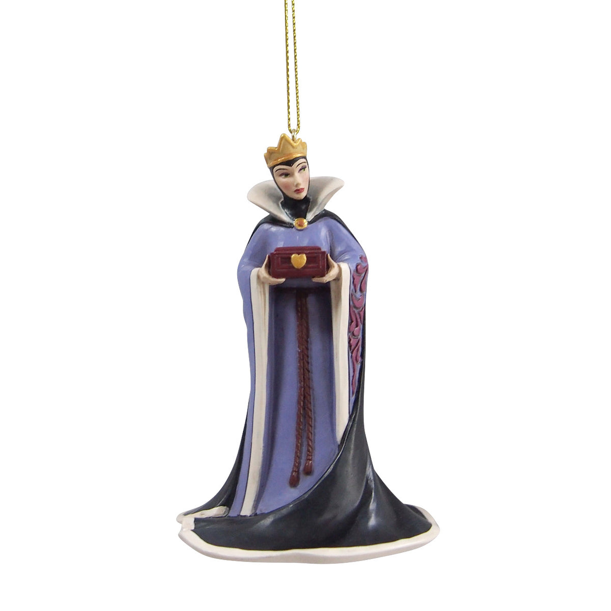 Disney Traditions by Jim Shore Christmas Ornament - Evil Queen from Snow White - 10cm | Delivery ± 3 weeks