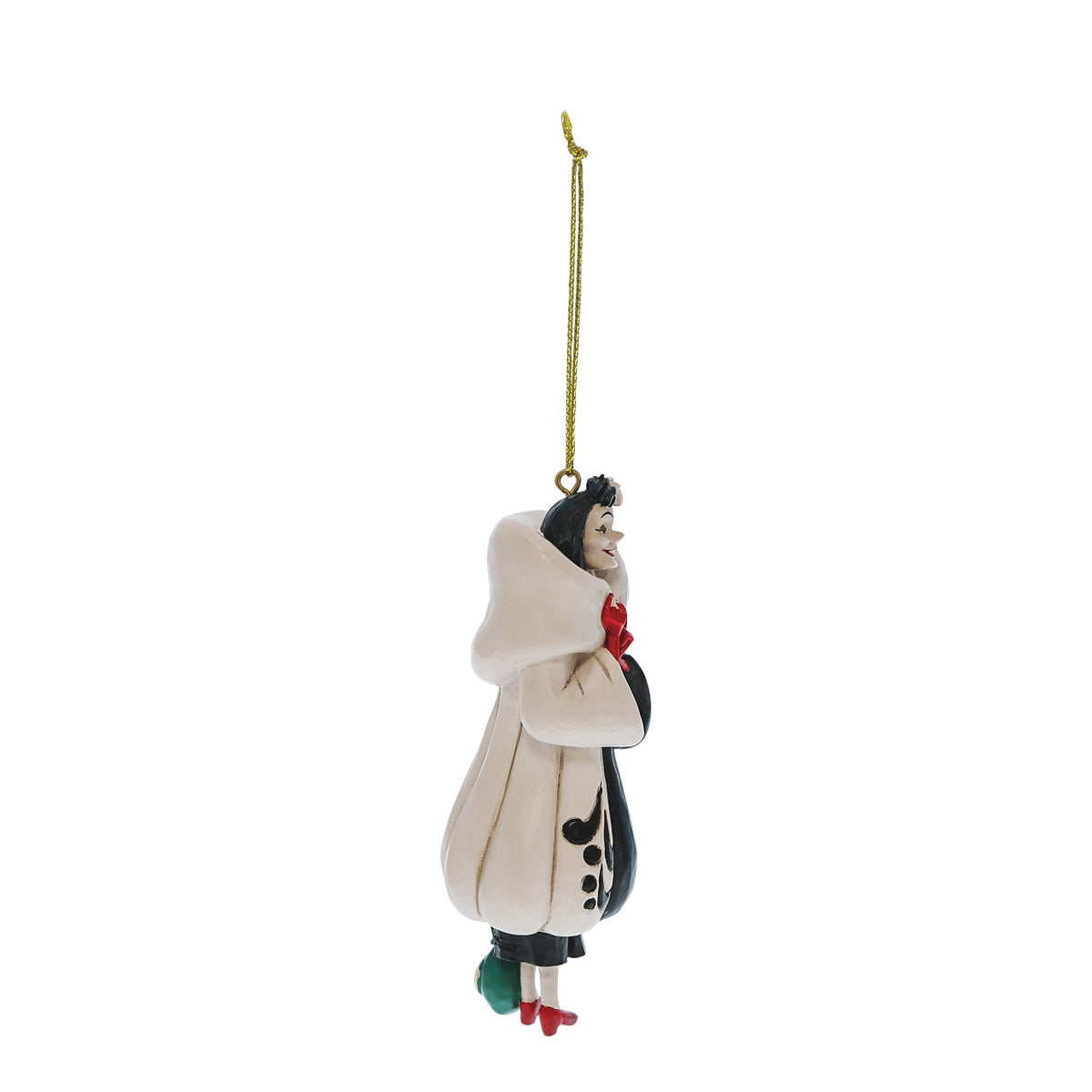 Disney Traditions by Jim Shore Christmas Ornament - Cruella de Vil - 11cm | Delivery ± 3 weeks