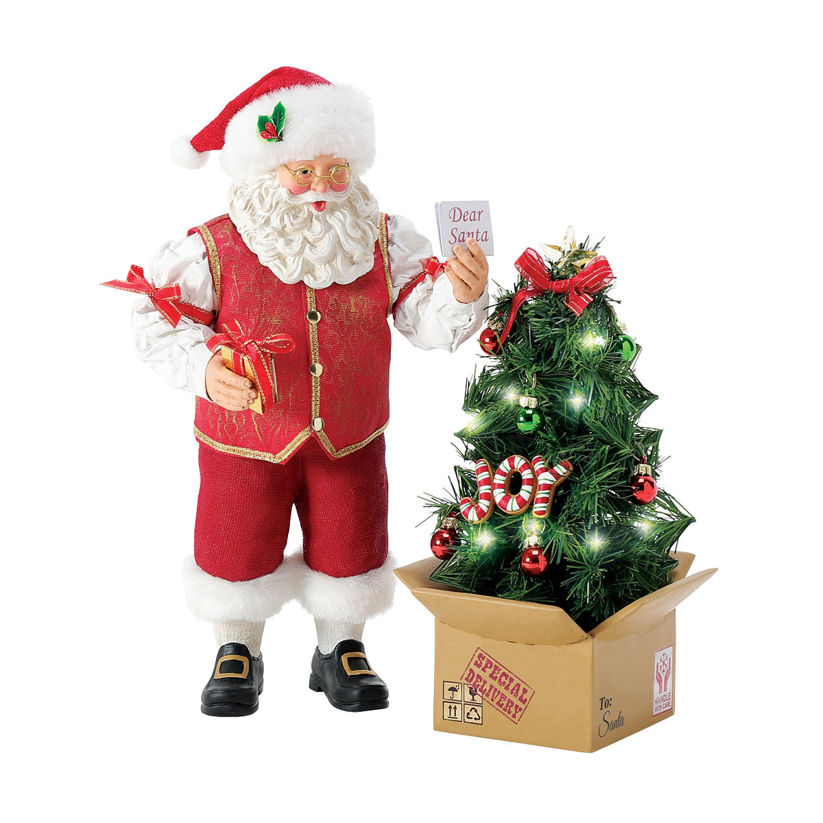 Department 56 Possible Dreams Christmas Figurine - Pop-Up Tree - 27cm | Delivery ± 3 weeks