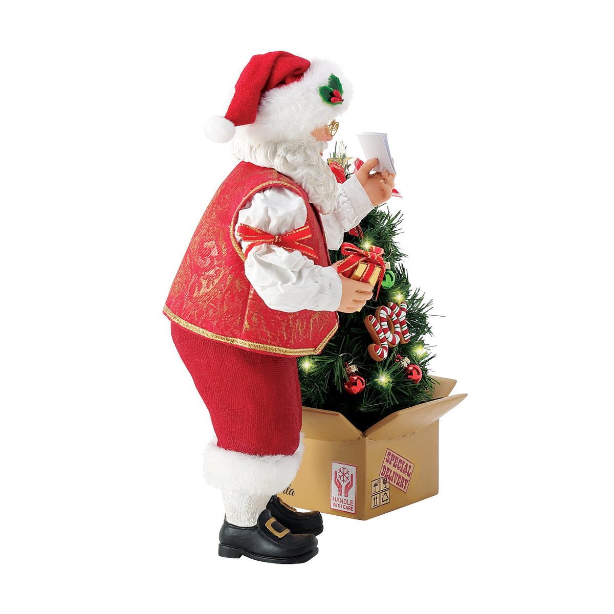 Department 56 Possible Dreams Christmas Figurine - Pop-Up Tree - 27cm | Delivery ± 3 weeks