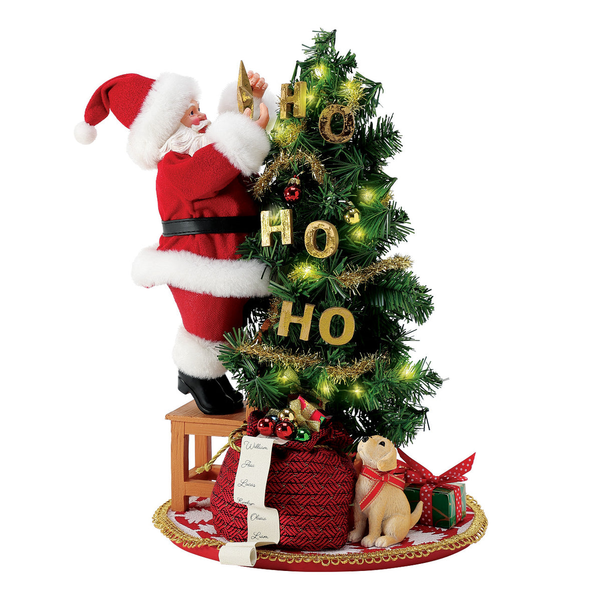 Department 56 Possible Dreams Christmas Figurine - Ho, Ho, Ho! - 32.5cm | Delivery ± 3 weeks