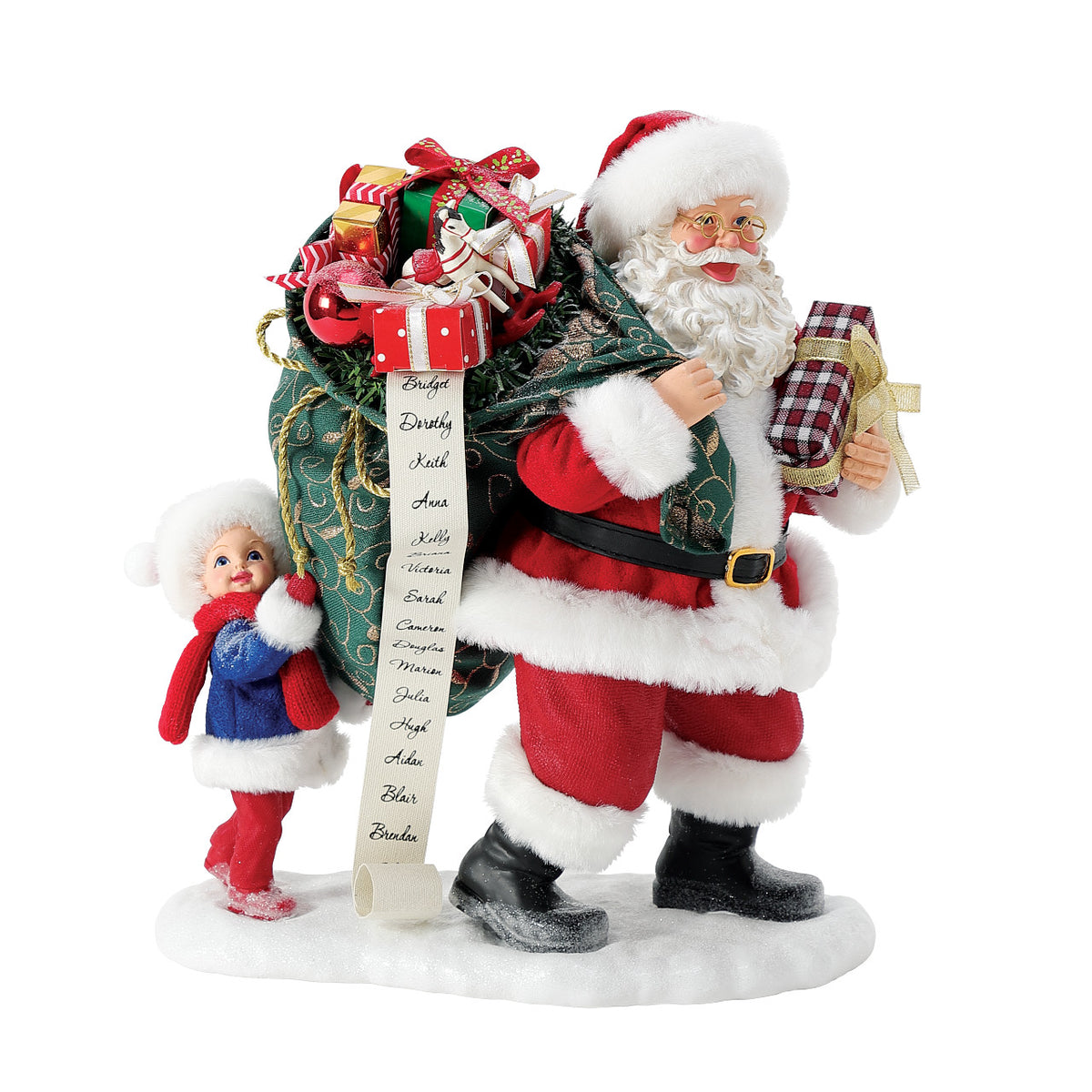 Department 56 Possible Dreams Christmas Figurine - Sharing the Load - 25.5cm | Delivery ± 3 weeks