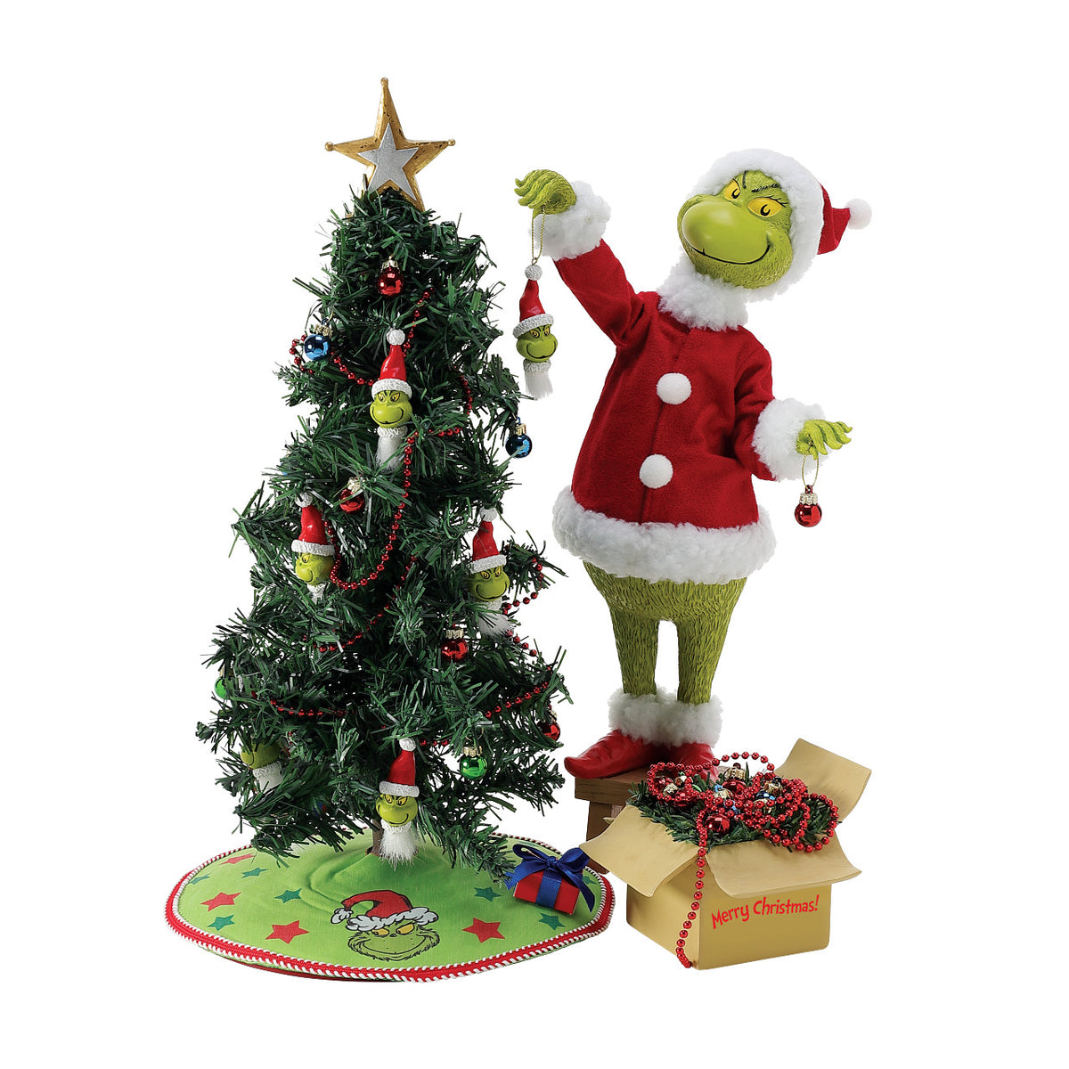 Department 56 Possible Dreams The Grinch Christmas Figurine - Everything Grinchy - 46cm | Delivery ± 3 weeks