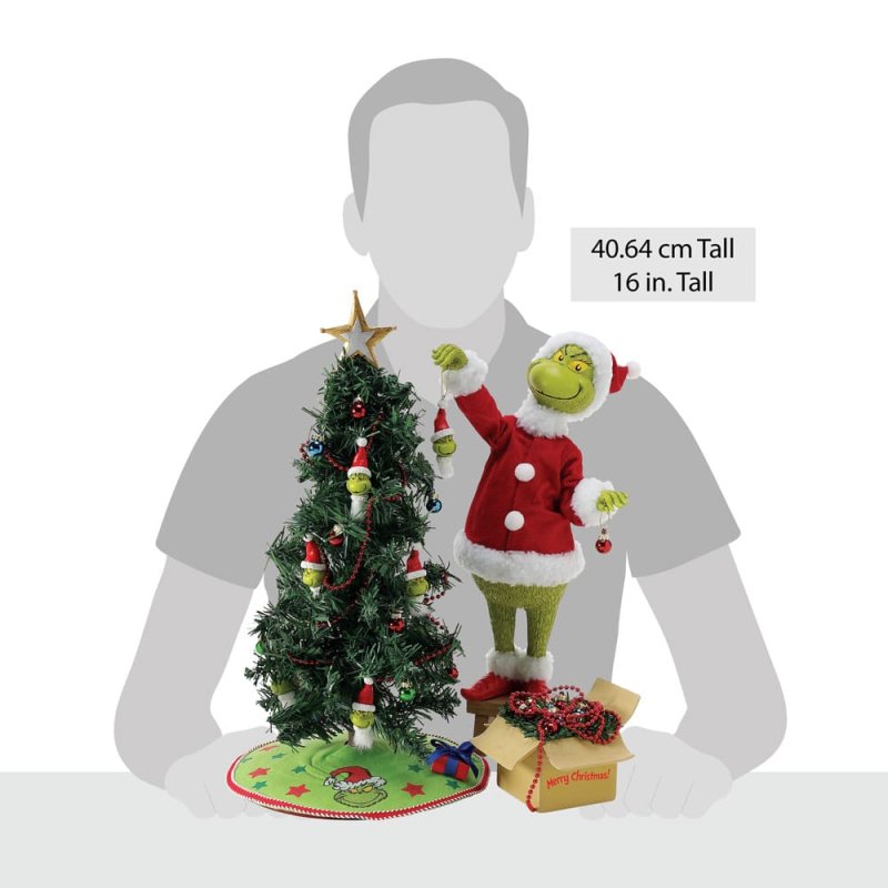 Department 56 Possible Dreams The Grinch Christmas Figurine - Everything Grinchy - 46cm | Delivery ± 3 weeks