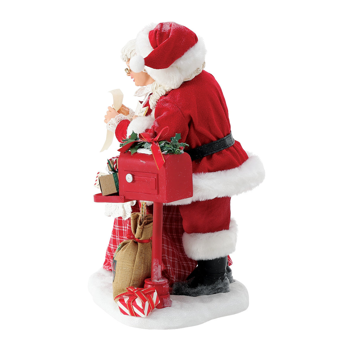 Department 56 Possible Dreams Christmas Figurine - Santa and Mrs. Claus - 27cm | Delivery ± 3 weeks