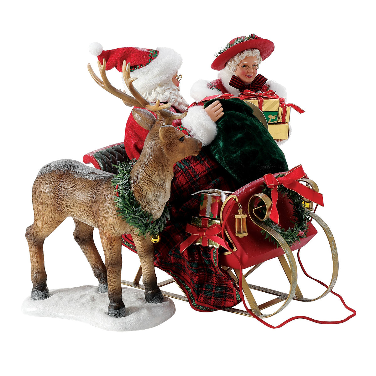 Department 56 Possible Dreams Christmas Figurine - Filling the Sleigh - 36cm | Delivery ± 3 weeks