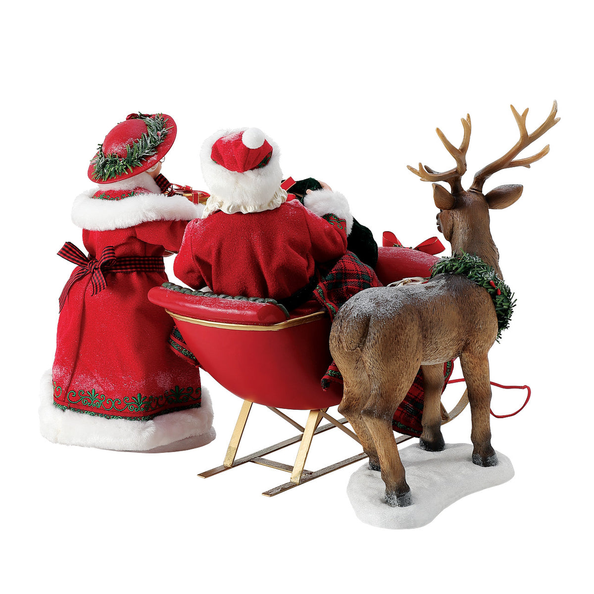 Department 56 Possible Dreams Christmas Figurine - Filling the Sleigh - 36cm | Delivery ± 3 weeks