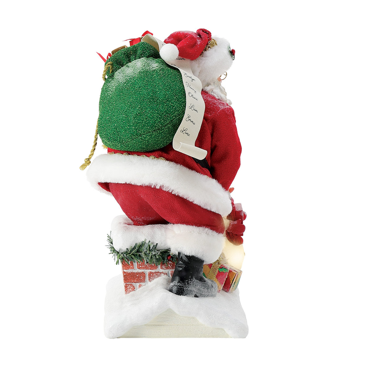 Department 56 Possible Dreams Christmas Figurine - Santa Stops Here - 27cm | Delivery ± 3 weeks