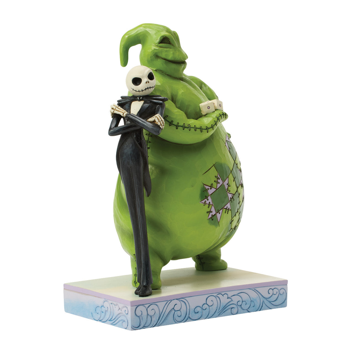 Disney Traditions by Jim Shore Halloween Figurine - Jack Skellington & Oogie Boogie - 22cm | Delivery ± 3 weeks