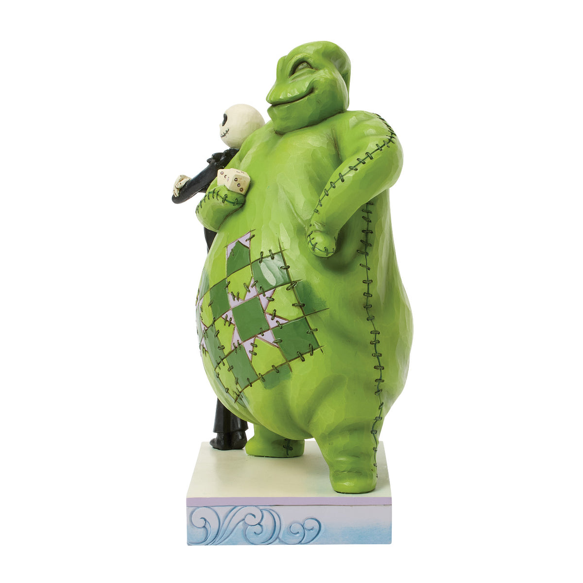 Disney Traditions by Jim Shore Halloween Figurine - Jack Skellington & Oogie Boogie - 22cm | Delivery ± 3 weeks