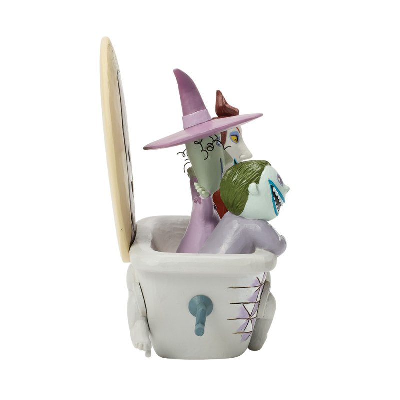 Disney Traditions by Jim Shore Halloween Figurine - Lock, Shock & Barrel with Oogie Boogie - 15.5cm | Delivery ± 3 weeks