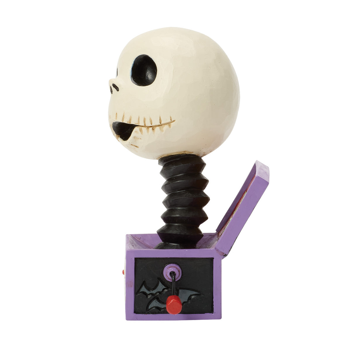 Disney Traditions by Jim Shore Halloween Figurine - Jack Skellington in Jack-in-the-Box - 10cm | Delivery ± 3 weeks