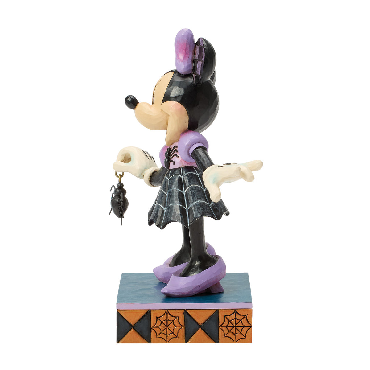 Disney Traditions by Jim Shore Halloween Figurine - Minnie Mouse in Spider Dress - 16.5cm | Delivery ± 3 weeks