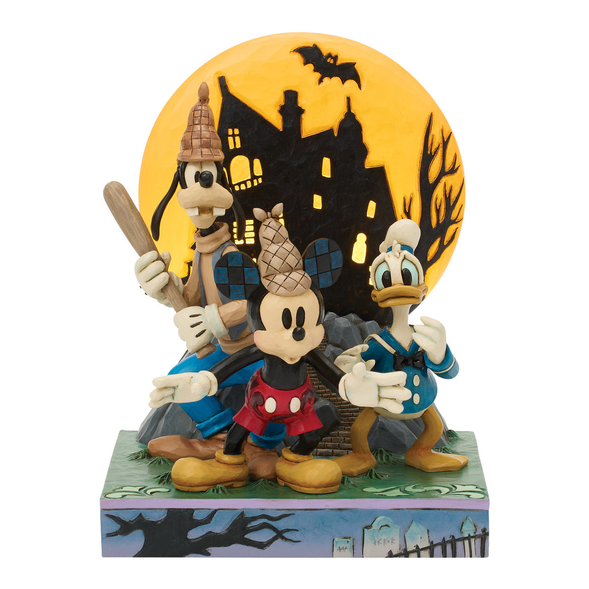 Disney Traditions by Jim Shore Halloween Figurine - Lonesome Ghosts with LED - 21.5cm | Delivery ± 3 weeks