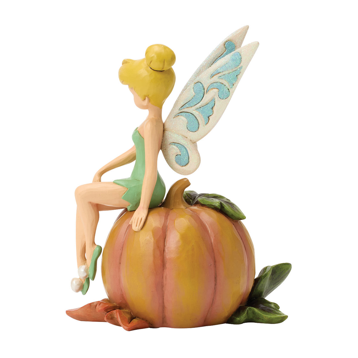 Disney Traditions by Jim Shore Halloween Figurine - Tinker Bell on Pumpkin - 14.5cm | Delivery ± 3 weeks