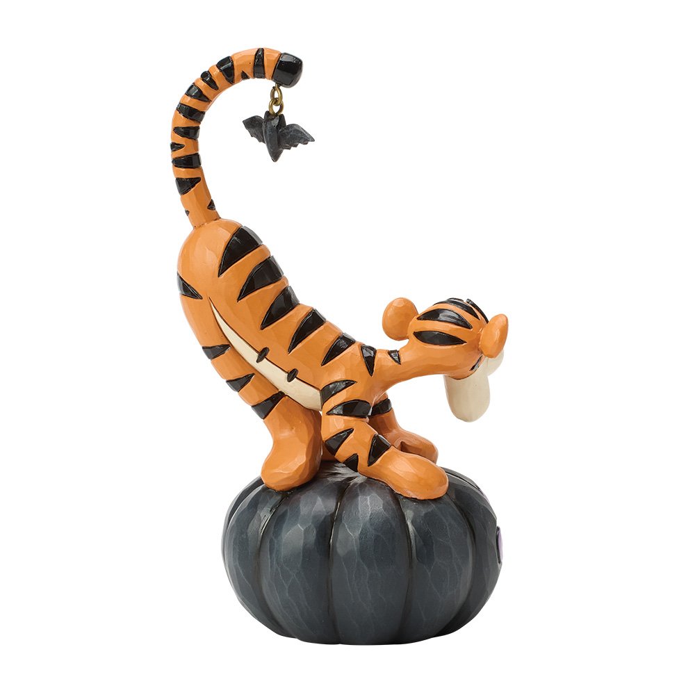 Disney Traditions by Jim Shore Halloween Figurine - Tigger on Jack-o'-Lantern - 14.5cm | Delivery ± 3 weeks