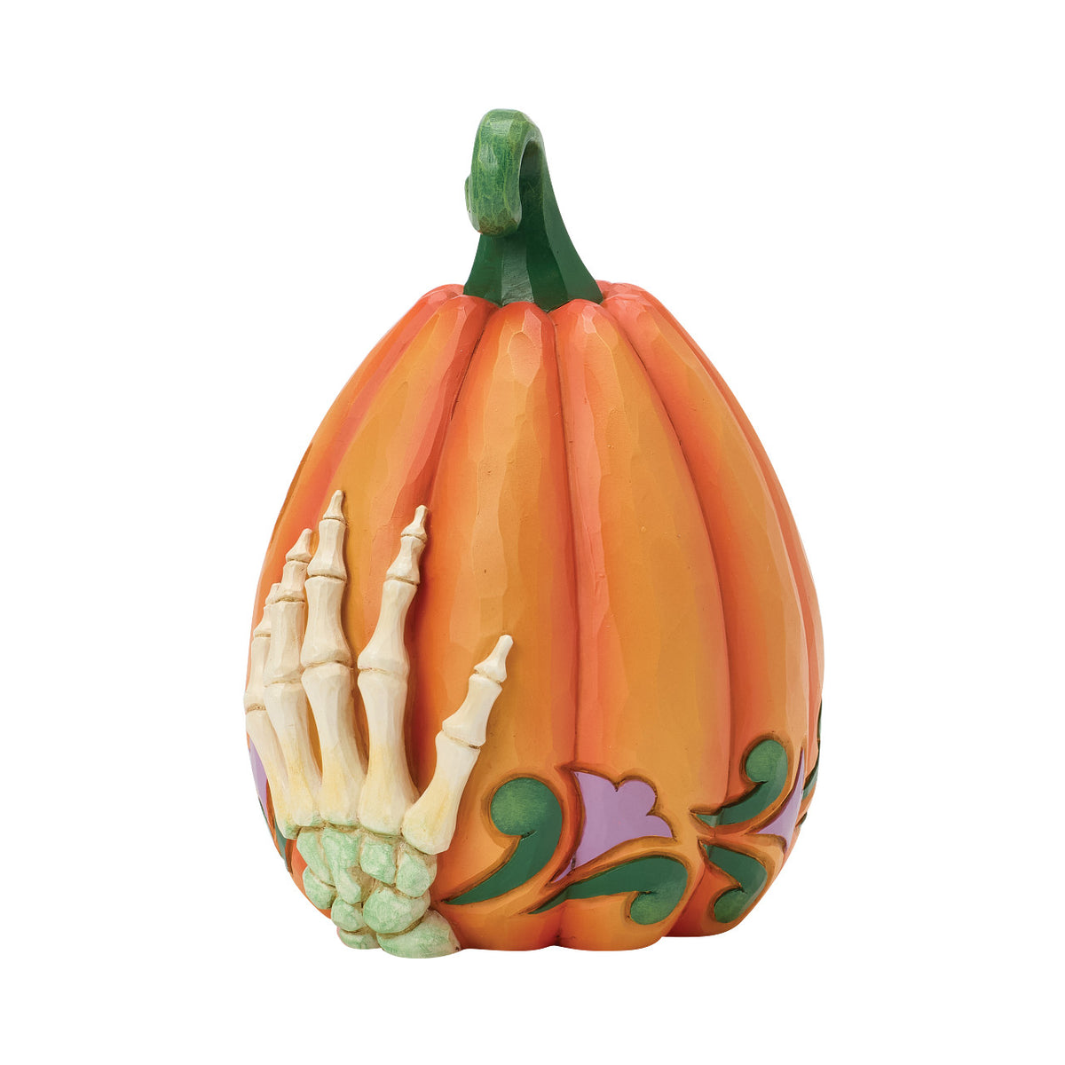 Jim Shore Heartwood Creek Halloween Figurine - Jack-o’-Lantern Skeleton with LED - 13cm | Delivery ± 3 weeks