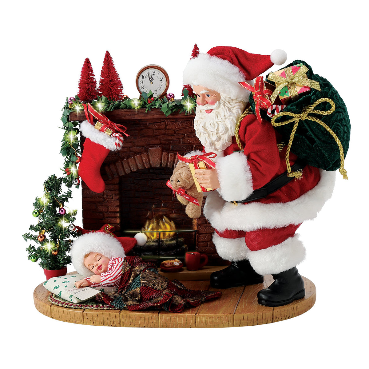 Department 56 Possible Dreams Christmas Figurine - Visions of Sugar Plums Santa - 29.5cm | Delivery ± 3 weeks