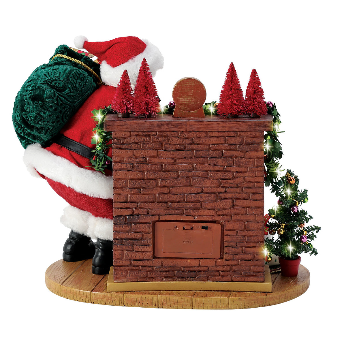 Department 56 Possible Dreams Christmas Figurine - Visions of Sugar Plums Santa - 29.5cm | Delivery ± 3 weeks