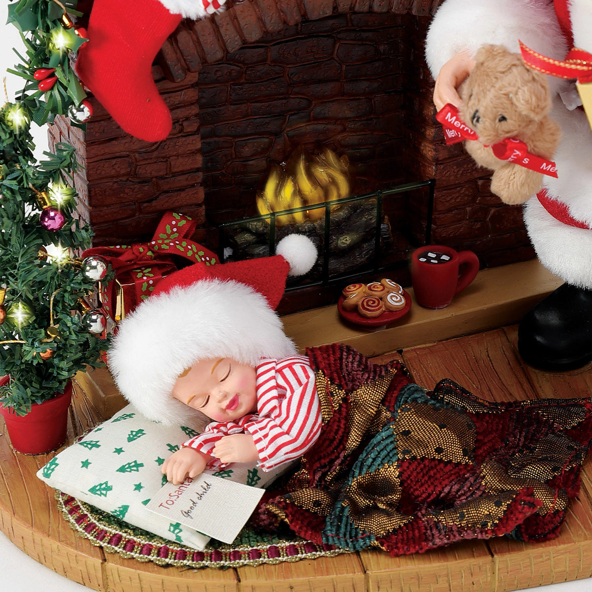 Department 56 Possible Dreams Christmas Figurine - Visions of Sugar Plums Santa - 29.5cm | Delivery ± 3 weeks