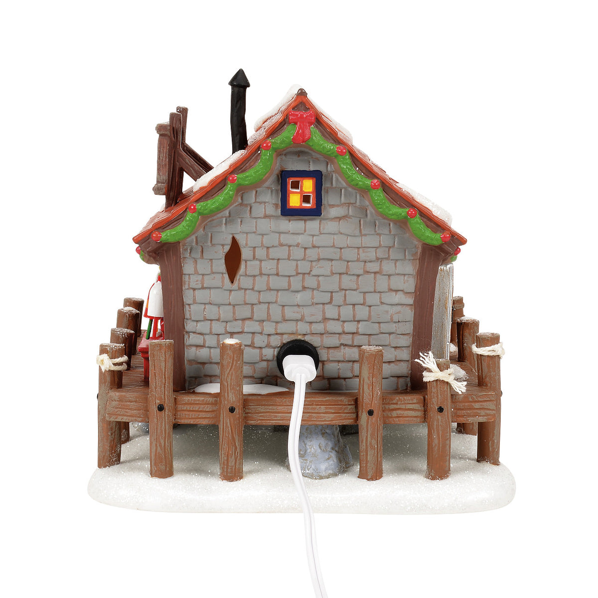 Department 56 Disney Village Christmas House - Pete's Crabby Christmas - 17cm | Delivery ± 3 weeks