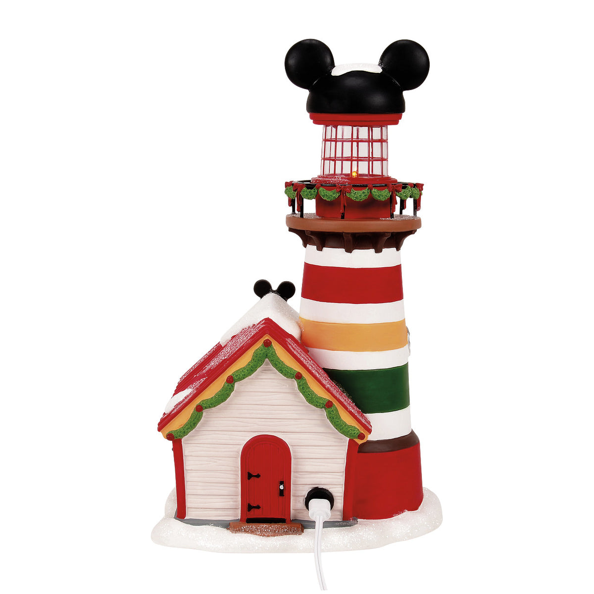 Department 56 Disney Village Christmas House - Keeping A Watch For Santa - 26cm | Delivery ± 3 weeks