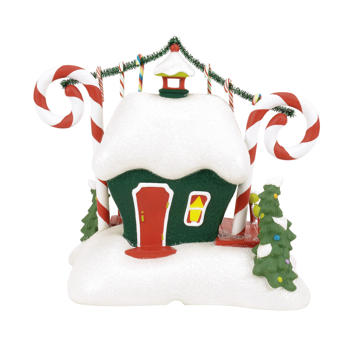 Department 56 The Grinch Village Christmas Decoration - Who-Ville Candy Cane Twisters - 20.5cm