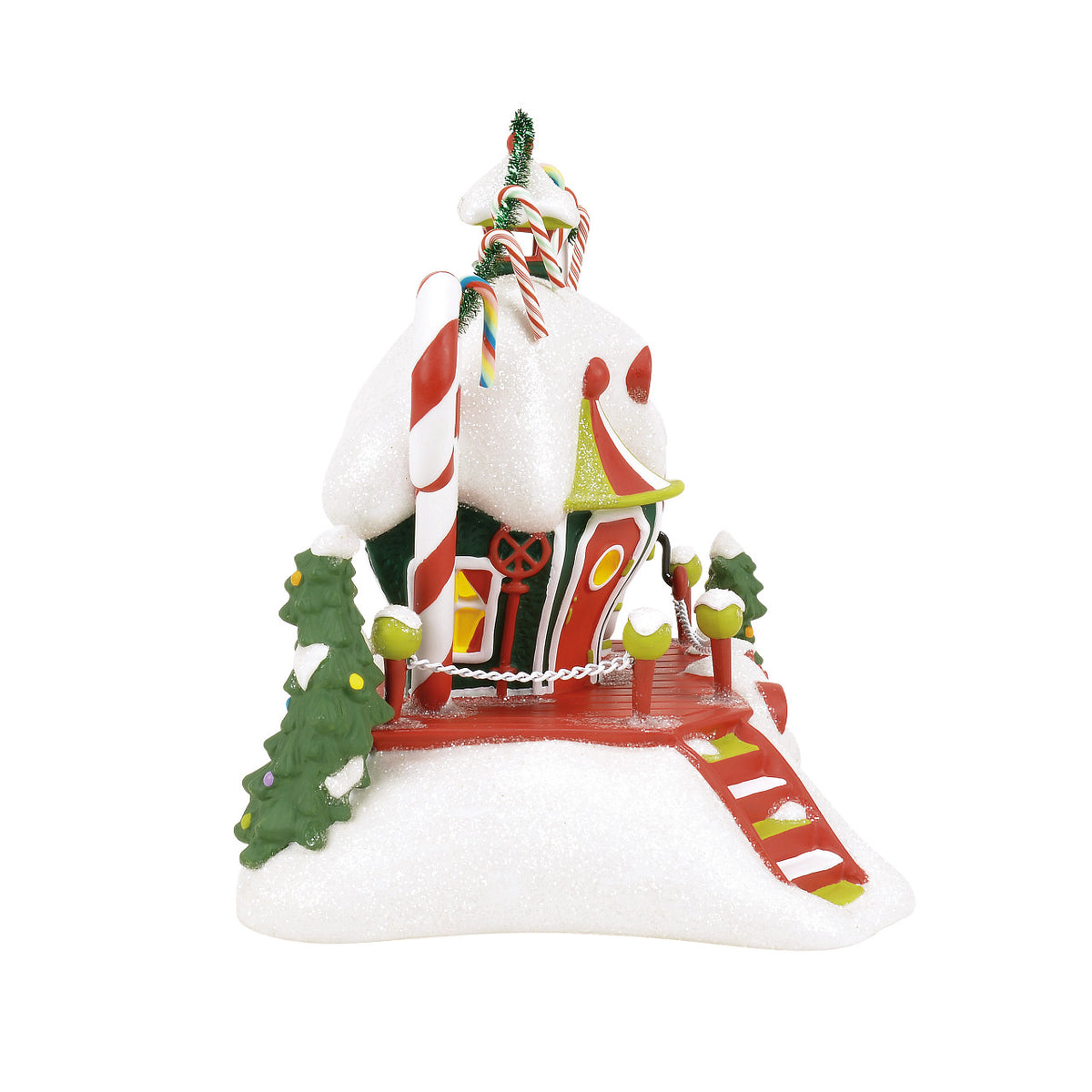Department 56 The Grinch Village Christmas Decoration - Who-Ville Candy Cane Twisters - 20.5cm
