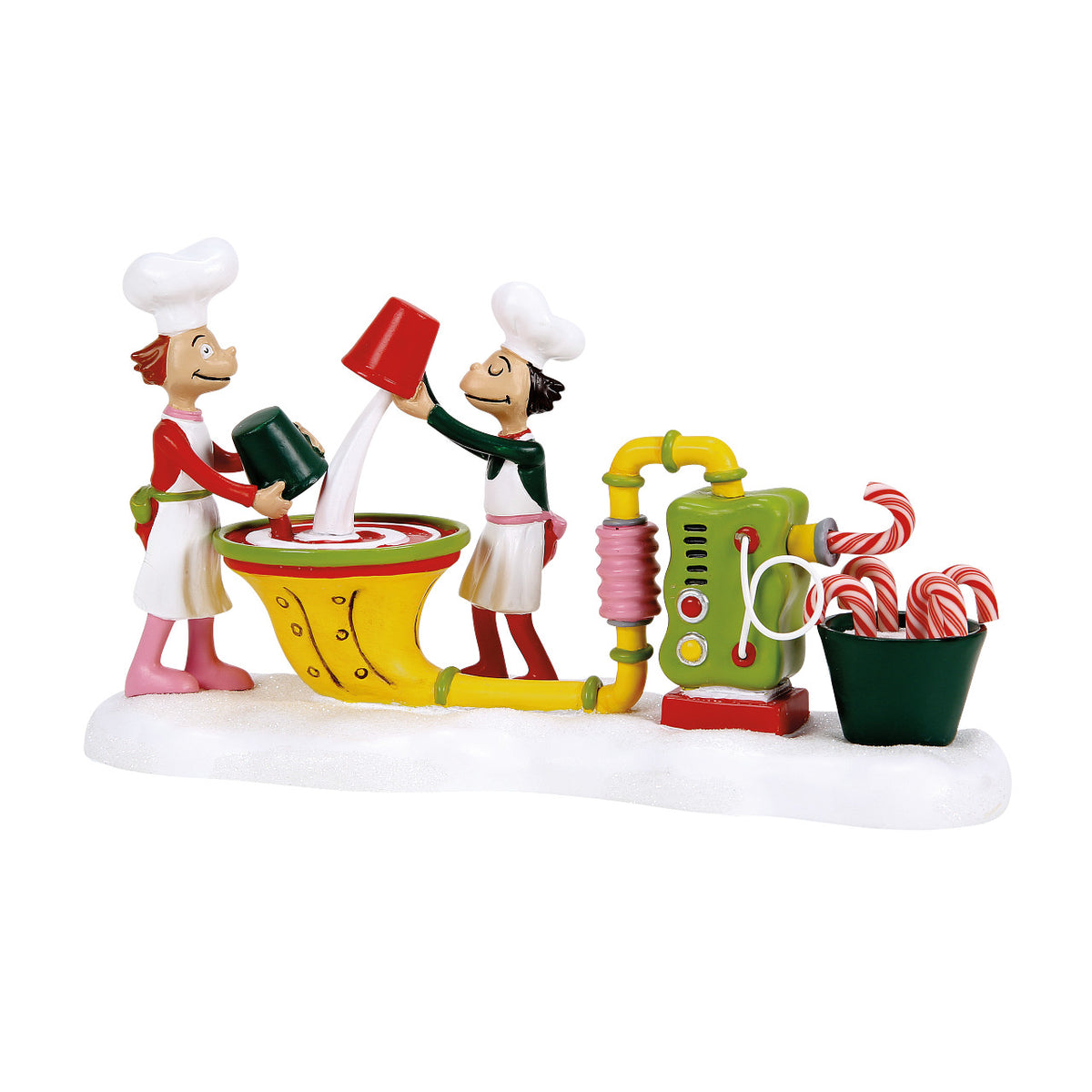 Department 56 The Grinch Village Christmas Figurine - Who-Ville Candy Crew - 15cm | Delivery ± 3 weeks
