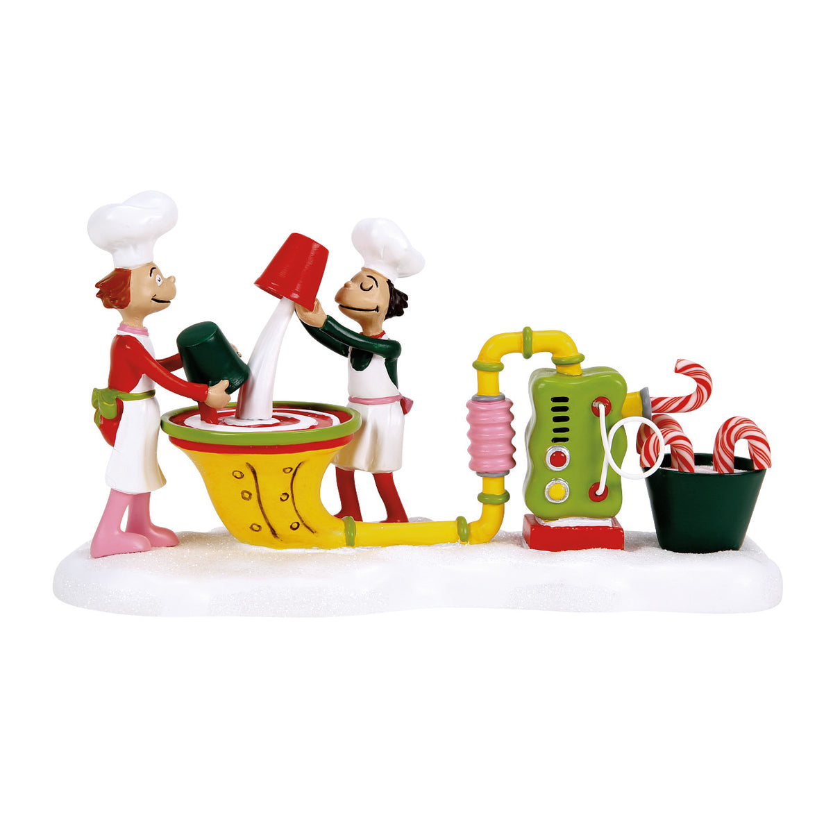 Department 56 The Grinch Village Christmas Figurine - Who-Ville Candy Crew - 15cm | Delivery ± 3 weeks