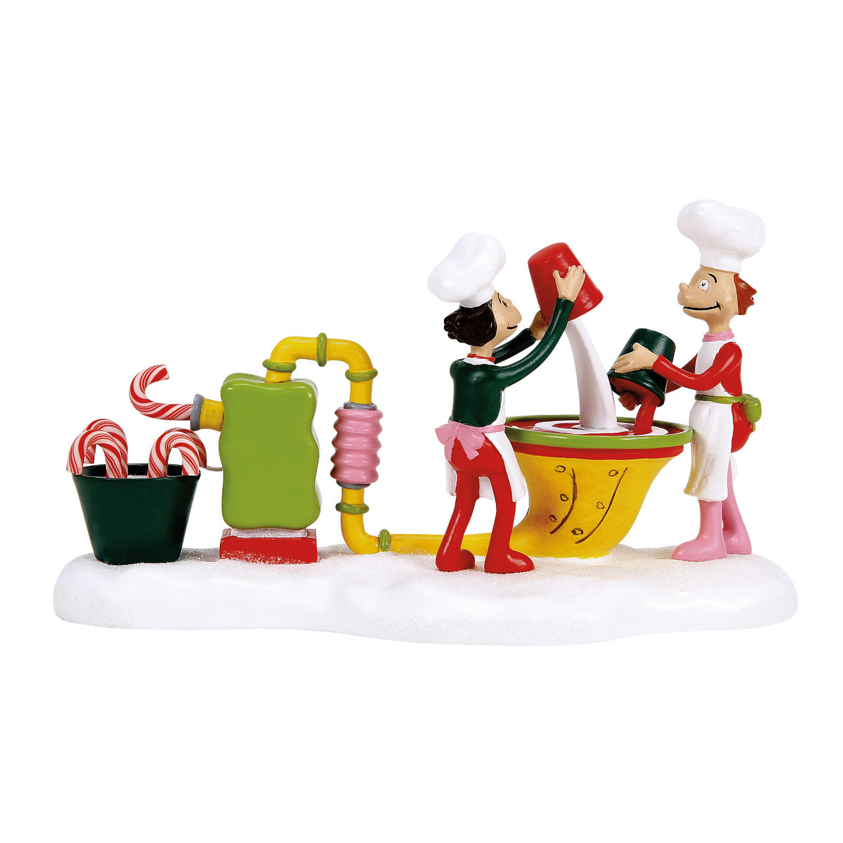 Department 56 The Grinch Village Christmas Figurine - Who-Ville Candy Crew - 15cm | Delivery ± 3 weeks