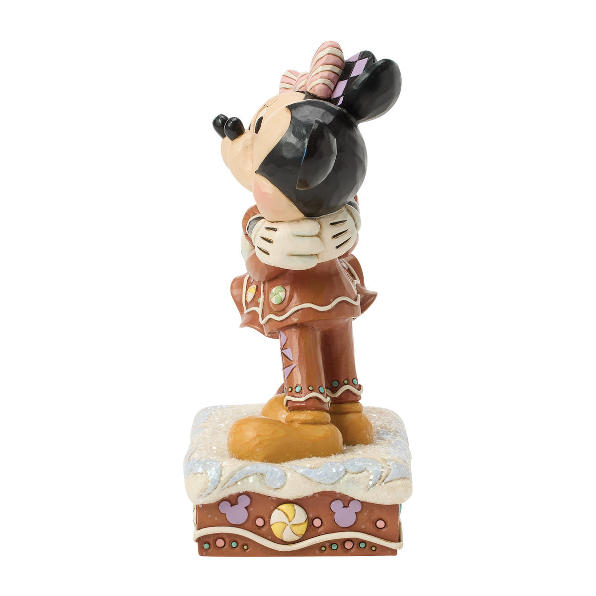 Disney Traditions by Jim Shore Christmas Figurine - Gingerbread Mickey & Minnie Mouse - 16cm | Delivery ± 3 weeks