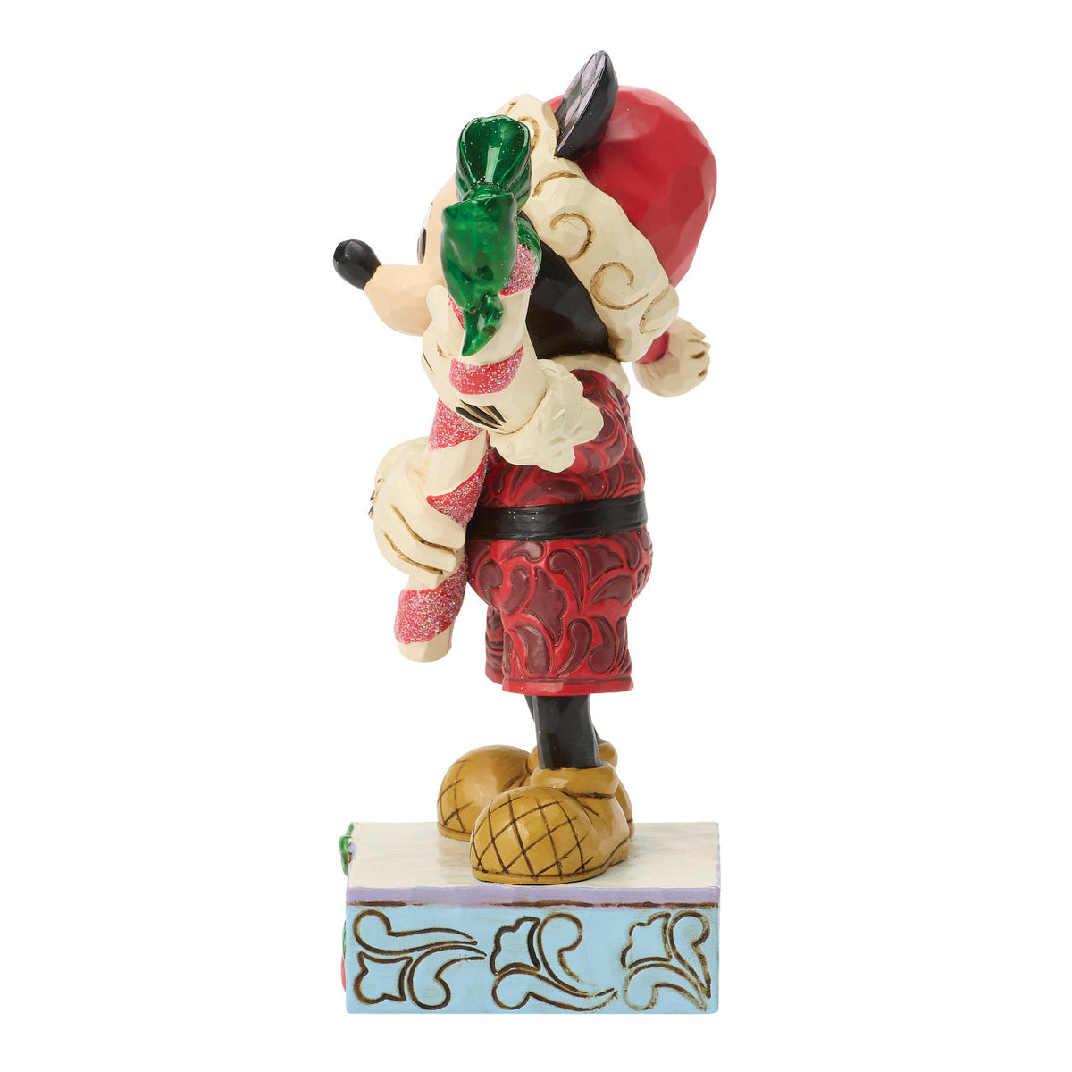 Disney Traditions by Jim Shore Christmas Figurine - Mickey Mouse with Candy Cane - 13.5cm | Delivery ± 3 weeks