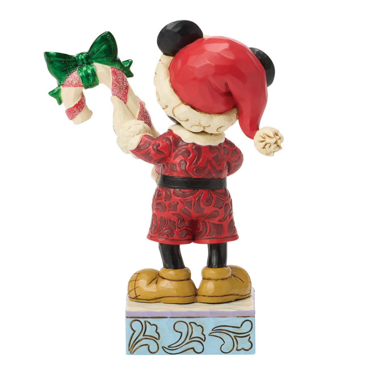 Disney Traditions by Jim Shore Christmas Figurine - Mickey Mouse with Candy Cane - 13.5cm | Delivery ± 3 weeks