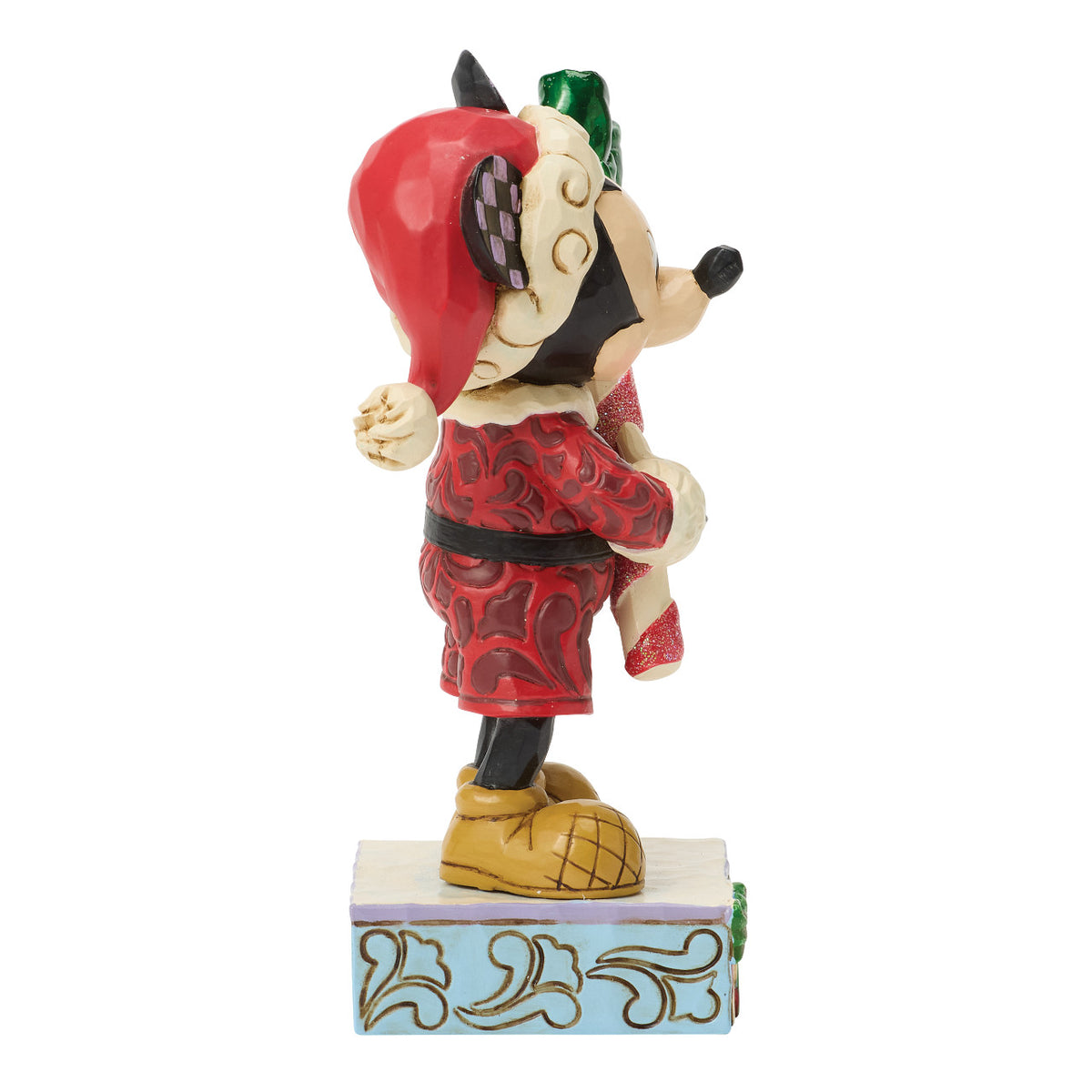 Disney Traditions by Jim Shore Christmas Figurine - Mickey Mouse with Candy Cane - 13.5cm | Delivery ± 3 weeks