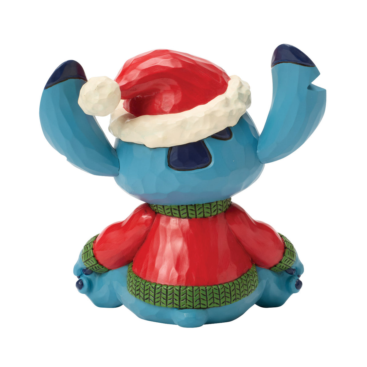 Disney Traditions by Jim Shore Christmas Figurine - Stitch in Christmas Jumper with LED - 17.5cm | Delivery ± 3 weeks