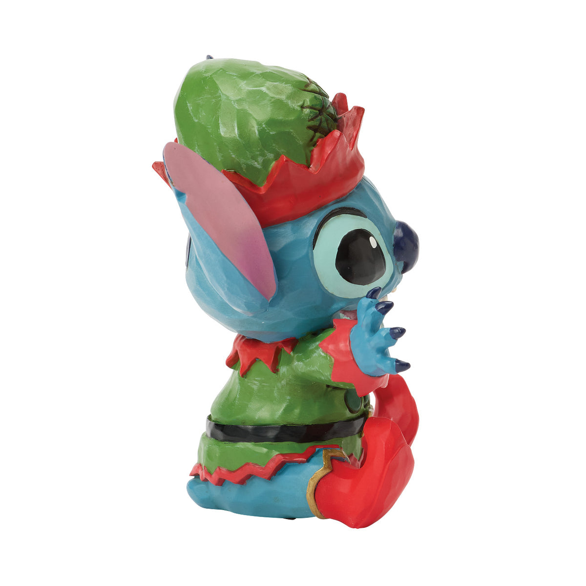 Disney Traditions by Jim Shore Christmas Figurine - Stitch as Christmas Elf - 9.5cm | Delivery ± 3 weeks