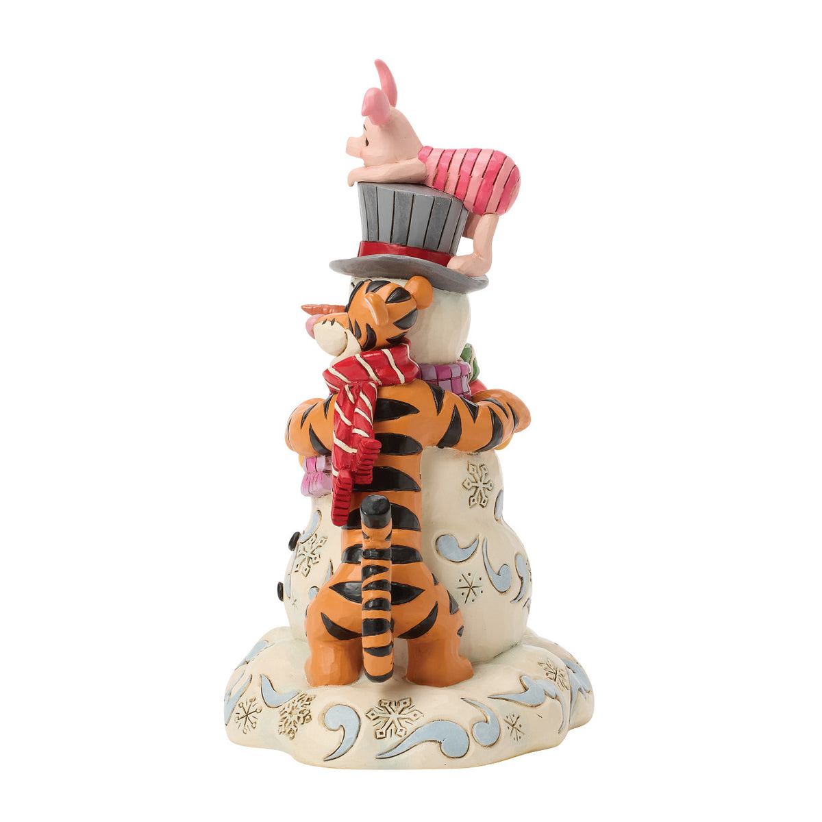 Disney Traditions by Jim Shore Christmas Figurine - Winnie the Pooh & Friends with Snowman - 18cm | Delivery ± 3 weeks