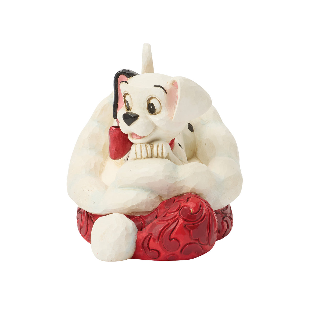 Disney Traditions by Jim Shore Christmas Figurine - 101 Dalmatians Puppy in Santa Hat - 10.5cm | Delivery ± 3 weeks