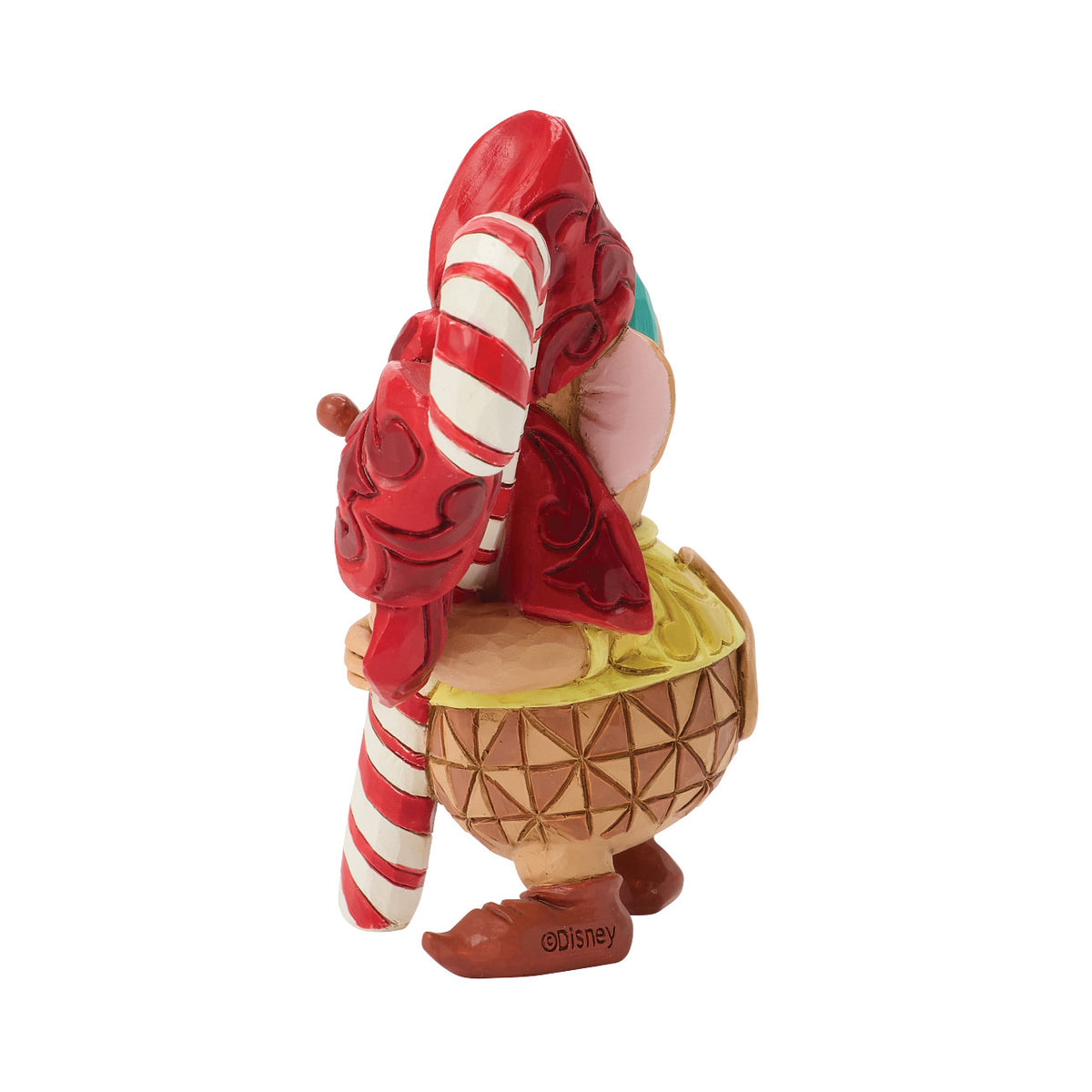 Disney Traditions by Jim Shore Christmas Figurine - Cinderella Gus with Candy Cane - 8.5cm | Delivery ± 3 weeks